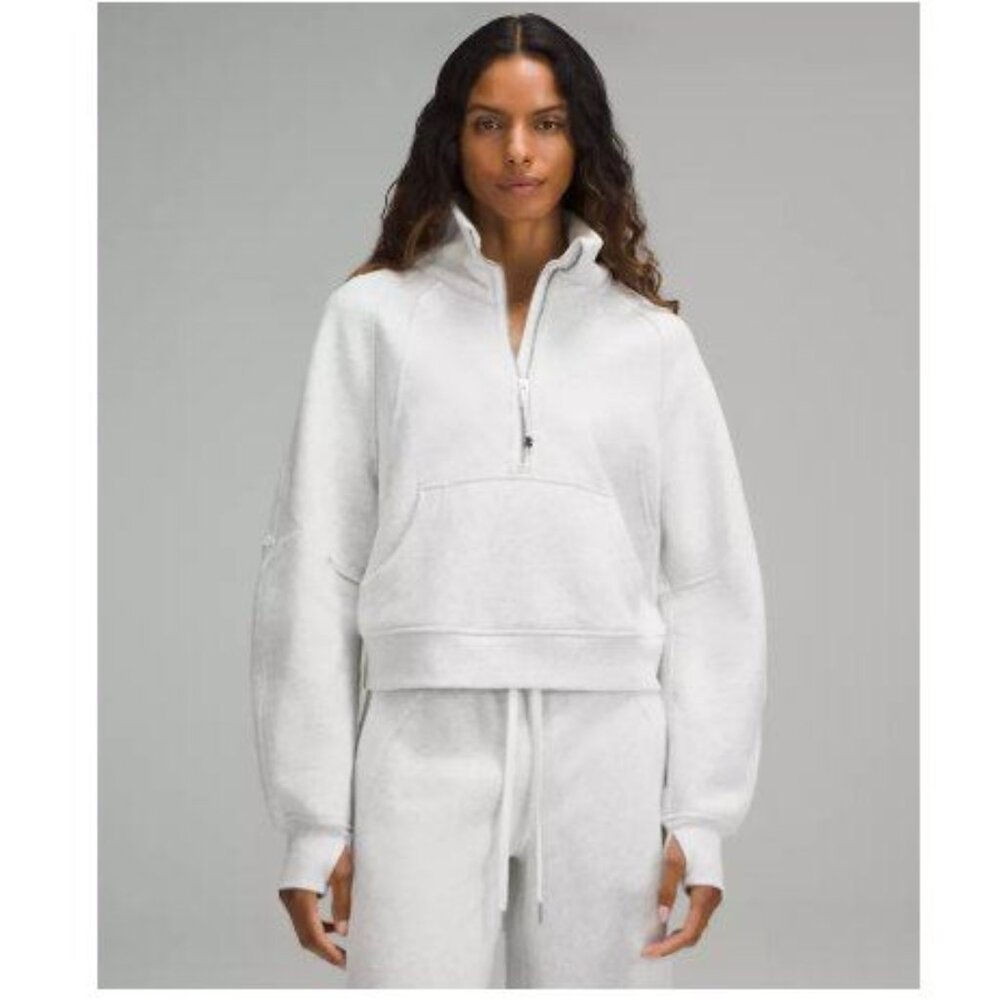 Lululemon- Scuba Oversized Funnel-Neck Half Zip